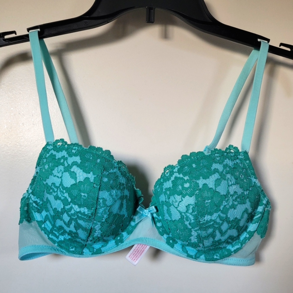 Xhilaration Lace Mesh Bra | 34A | (Perfect Balconette)